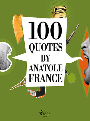 cover image of 100 Quotes by Anatole France